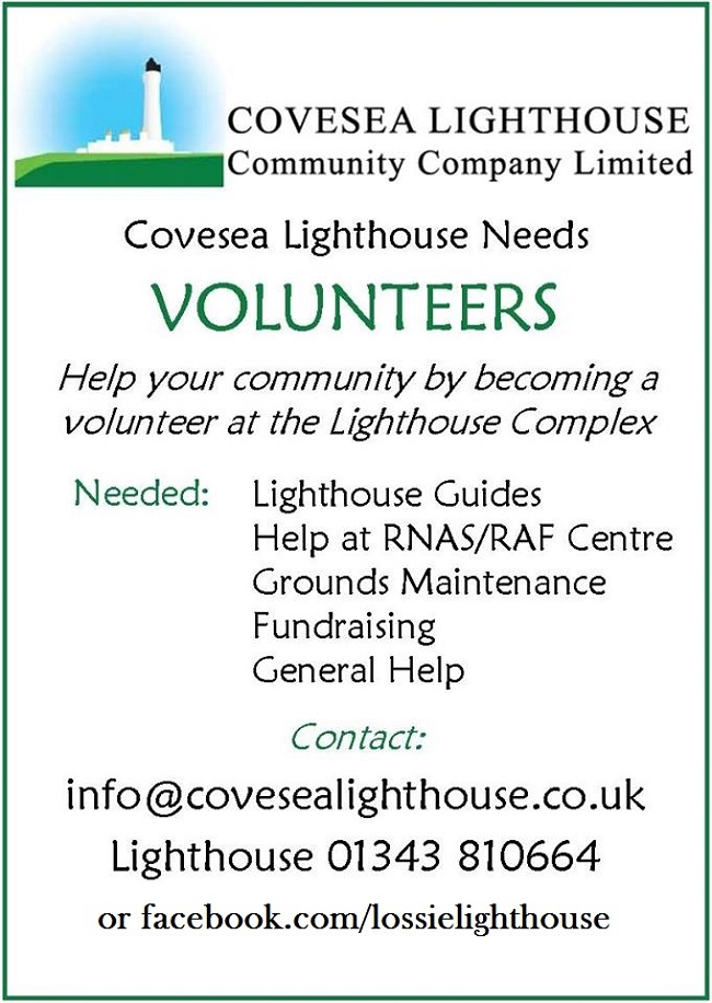 Volunteer at Covesea Lighthouse